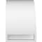 Ekena Millwork 5"W x 8"D x 8"H Standard Heritage Architectural Grade PVC Knee Brace BRCP05X08X08HTG - alternate 2